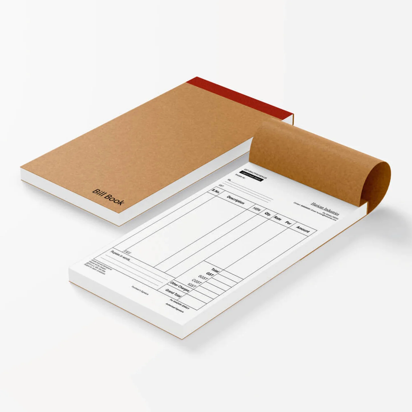 Bill books and NCR printing
